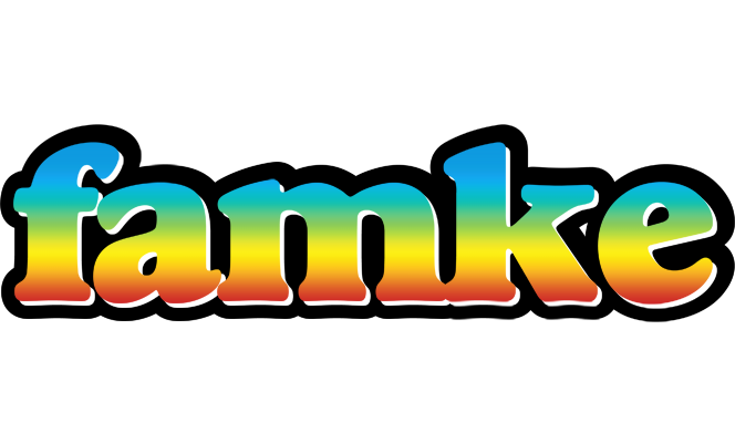 Famke color logo