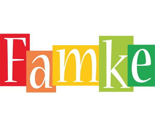 Famke colors logo