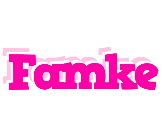 Famke dancing logo