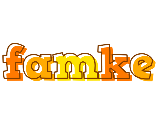 Famke desert logo