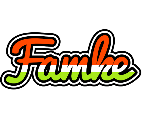Famke exotic logo