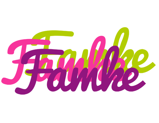 Famke flowers logo