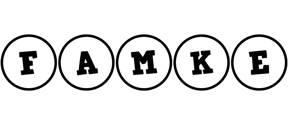 Famke handy logo