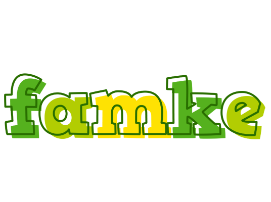 Famke juice logo