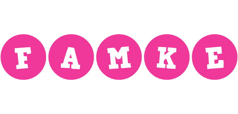 Famke poker logo