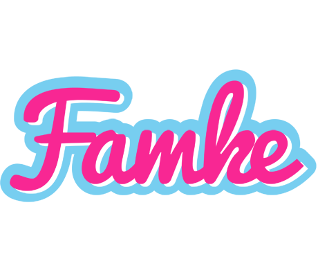 Famke popstar logo