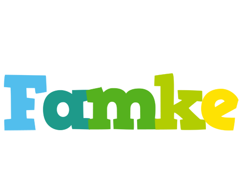 Famke rainbows logo