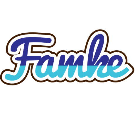 Famke raining logo