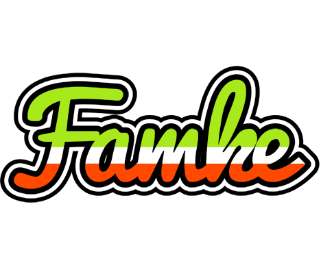 Famke superfun logo