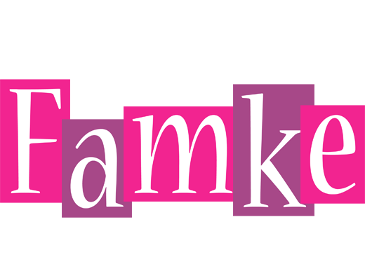 Famke whine logo