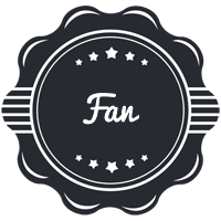 Fan badge logo
