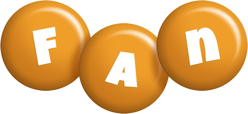 Fan candy-orange logo