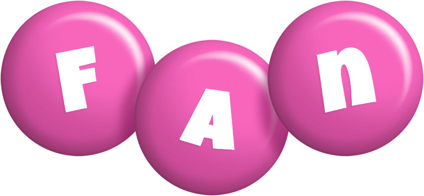 Fan candy-pink logo