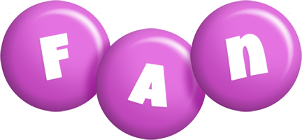 Fan candy-purple logo