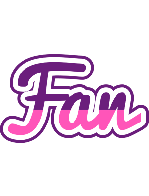Fan cheerful logo