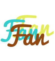 Fan cupcake logo