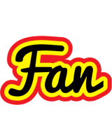 Fan flaming logo