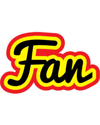 Fan flaming logo
