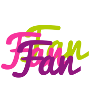 Fan flowers logo