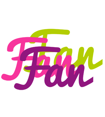 Fan flowers logo