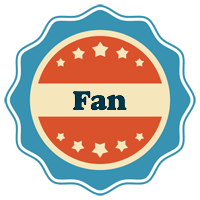 Fan labels logo