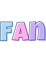 Fan pastel logo