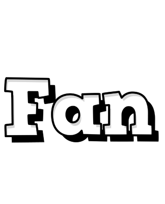 Fan snowing logo
