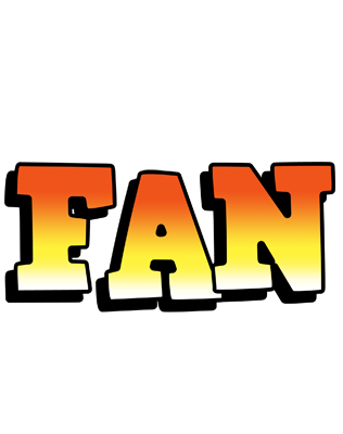 Fan sunset logo