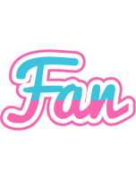 Fan woman logo
