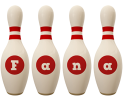 Fana bowling-pin logo