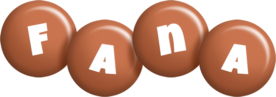 Fana candy-brown logo