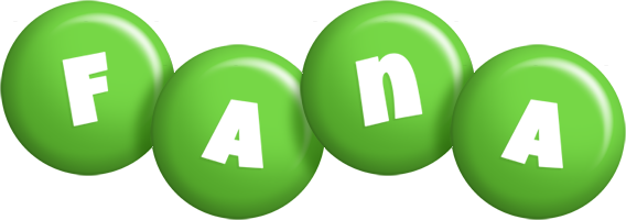 Fana candy-green logo