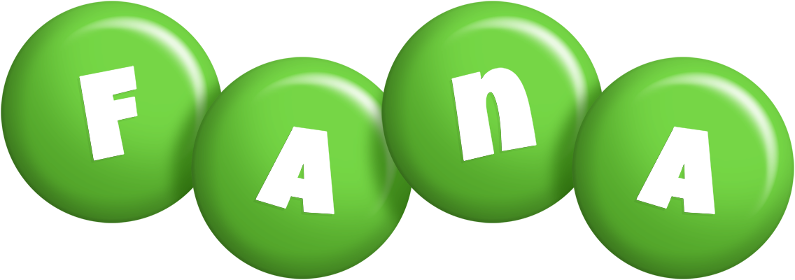 Fana candy-green logo