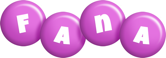 Fana candy-purple logo