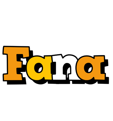 Fana cartoon logo