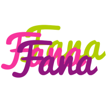 Fana flowers logo