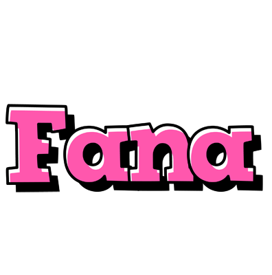 Fana girlish logo