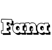 Fana snowing logo