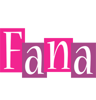 Fana whine logo