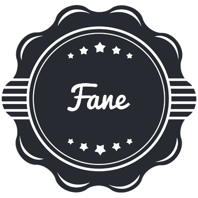 Fane badge logo