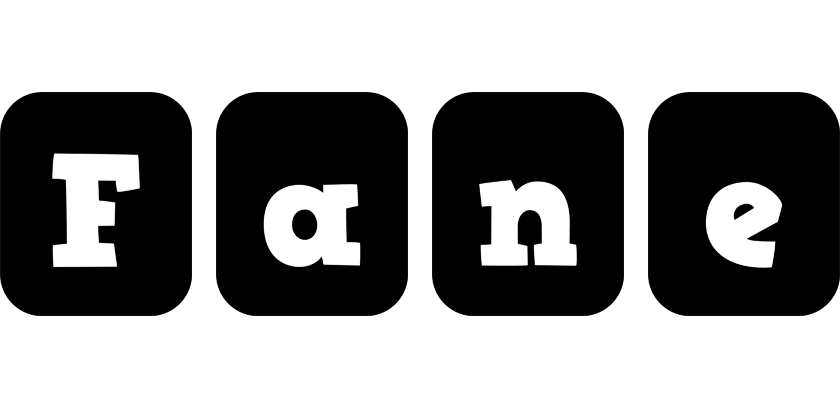 Fane box logo