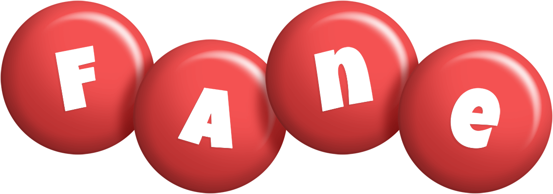 Fane candy-red logo