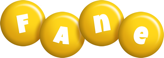 Fane candy-yellow logo