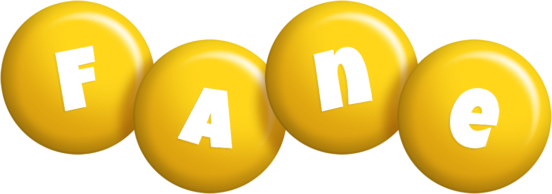 Fane candy-yellow logo