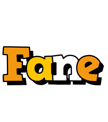 Fane cartoon logo
