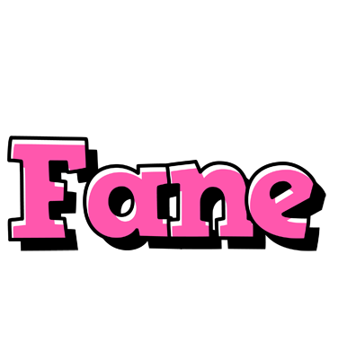 Fane girlish logo