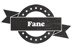 Fane grunge logo