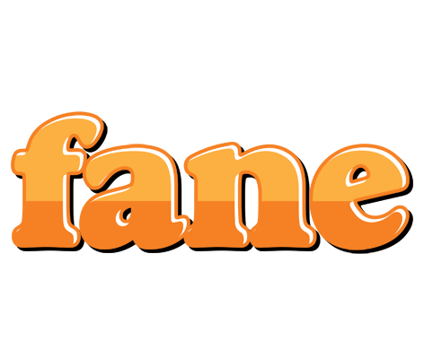 Fane orange logo