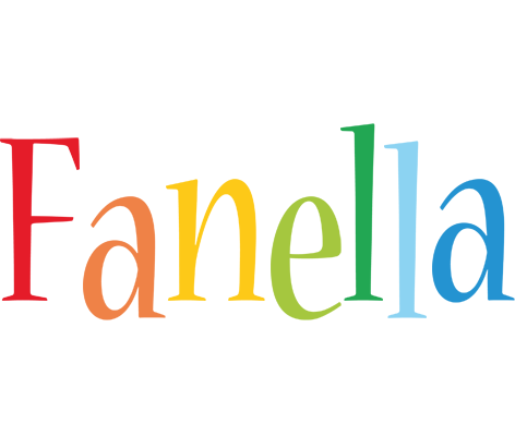 Fanella birthday logo