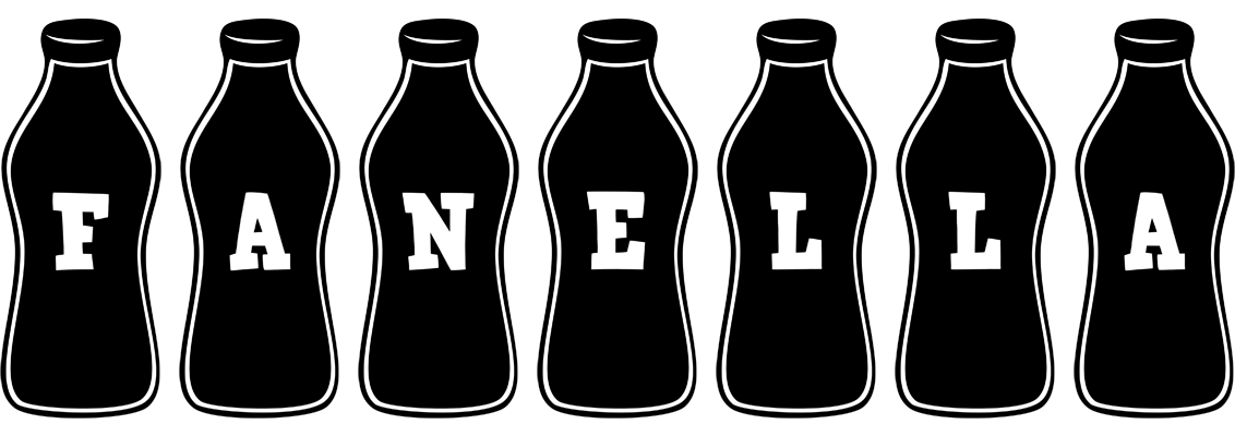 Fanella bottle logo